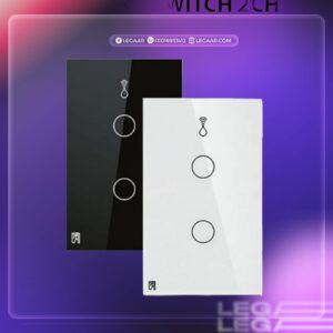Lighting switch 2 chمفتاح إضاءة ذكي 2 خط