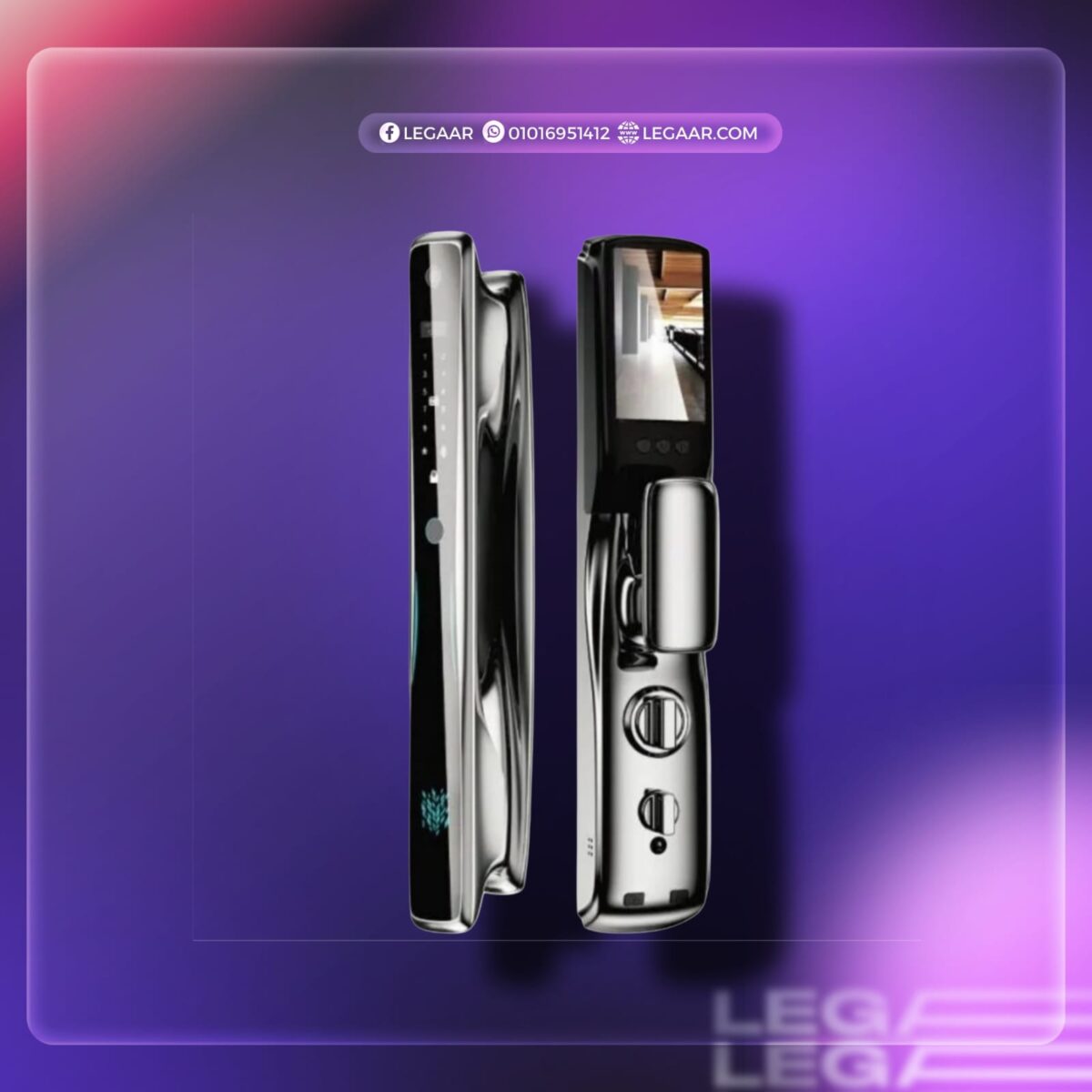 (ضمان 6 سنوات)smart lock lezn k9 كالون سمارت