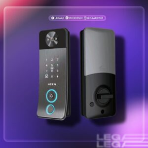 (ضمان 6 سنوات)smart lock lezn s6 visual intercom كالون سمارت