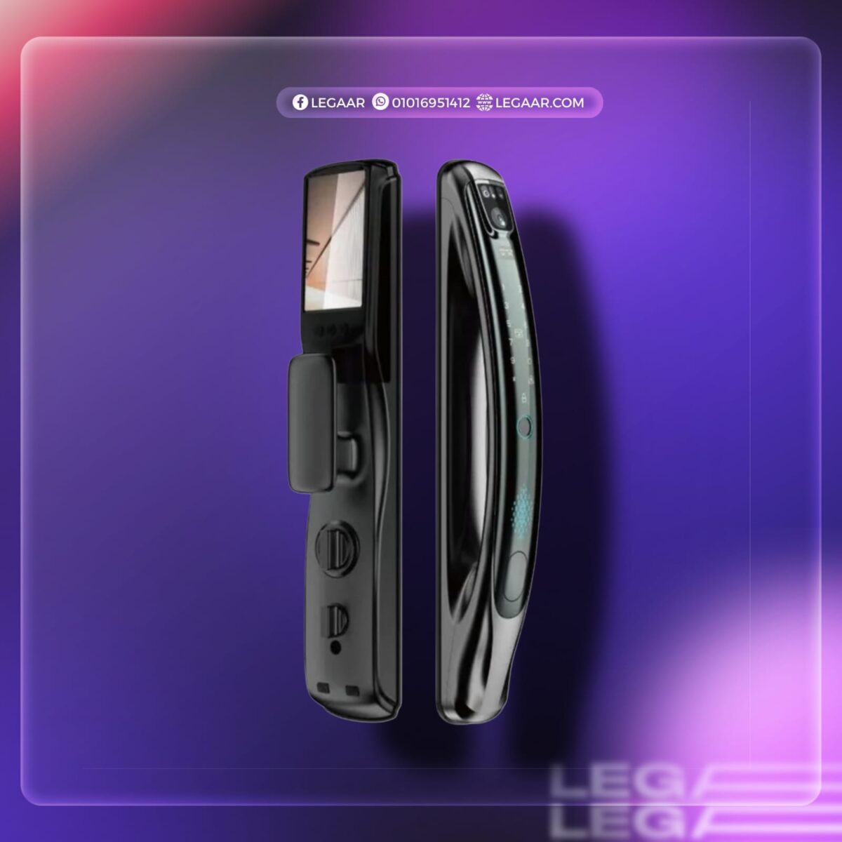 (ضمان 6 سنوات)smart lock lezn i5 Face Version كالون سمارت